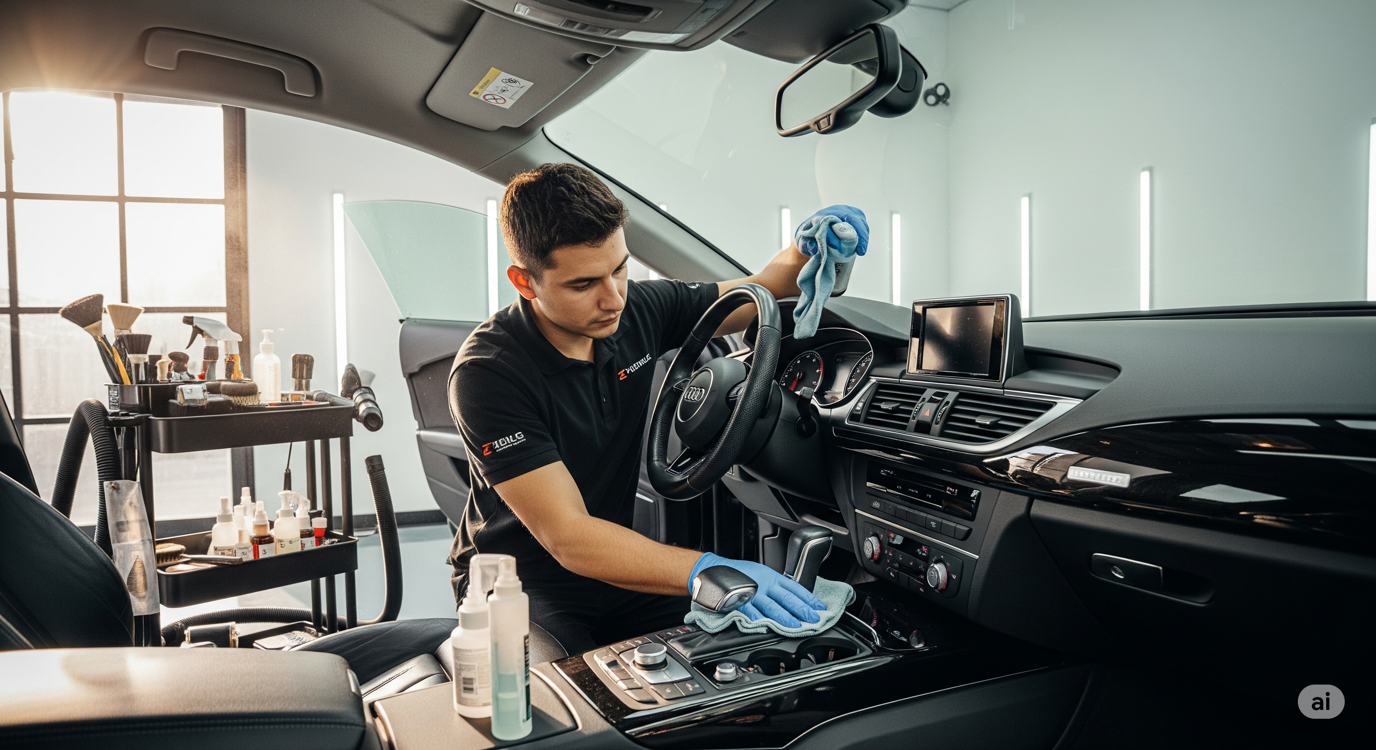 Professional detailing process